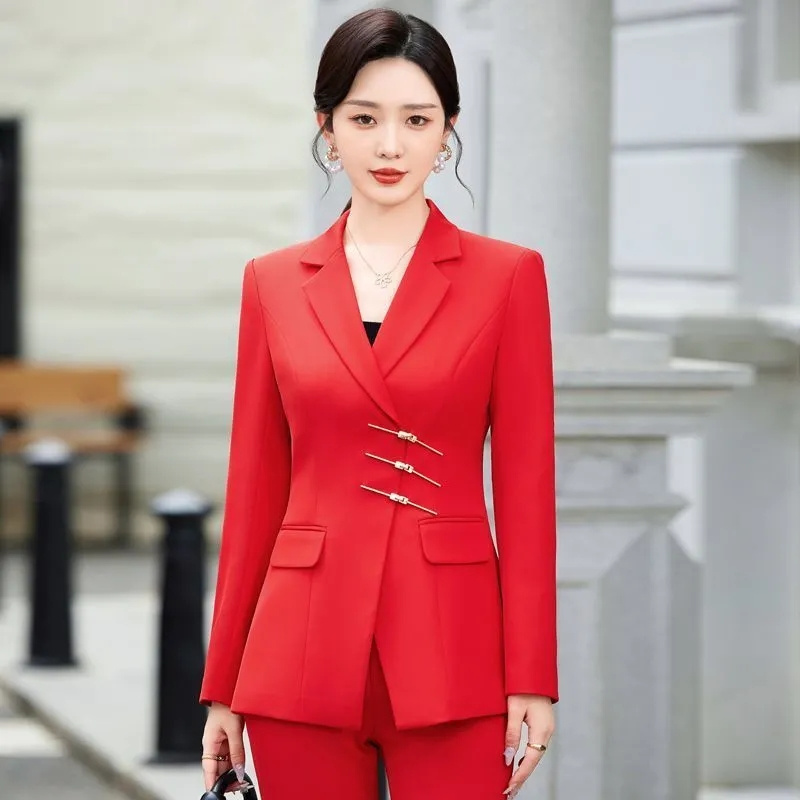 Women'S Fashion Spring 2025 - 2025 mode Putih Merah Hitam jaket