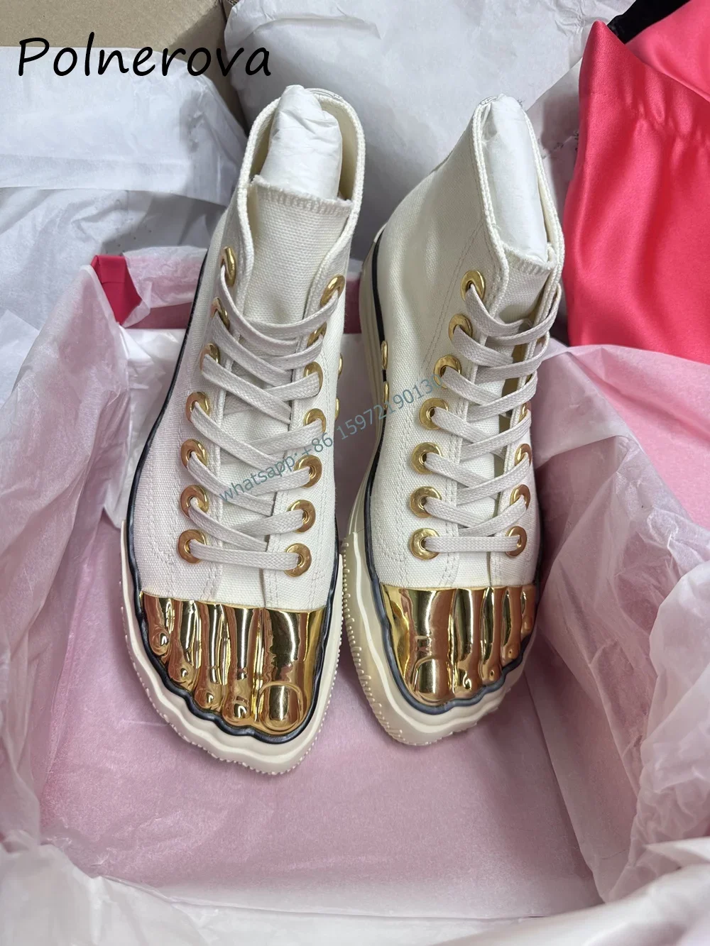 Women'S Fashion Shoes - Sepatu bot logam lima jari, sepatu
