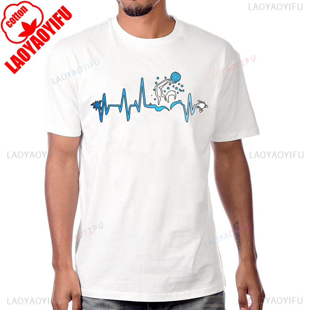 Women'S Fashion Graphic Tees - Kaus Gambar Grafis Detak Jantung Pemain