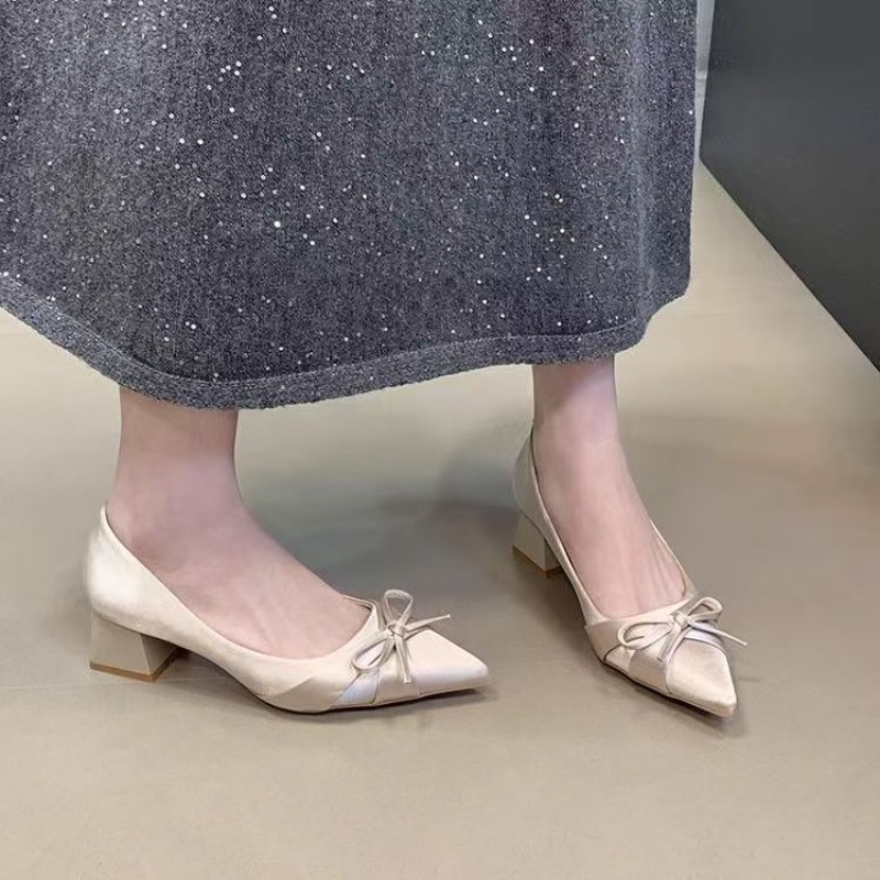 Women'S Fashion Shoes - Sepatu Retro Setengah Panjang Model Baru