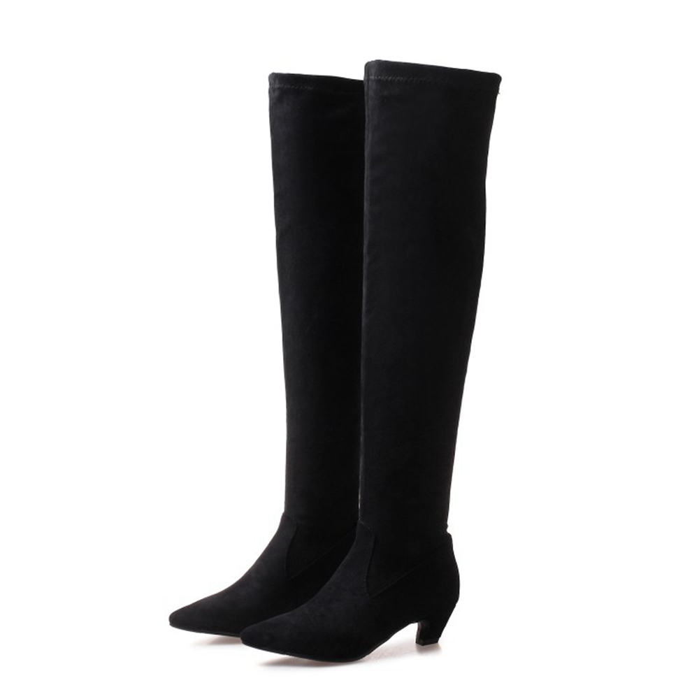 Winter Fashion Women Boots - Sepatu Bot Wanita Setinggi Paha Seksi