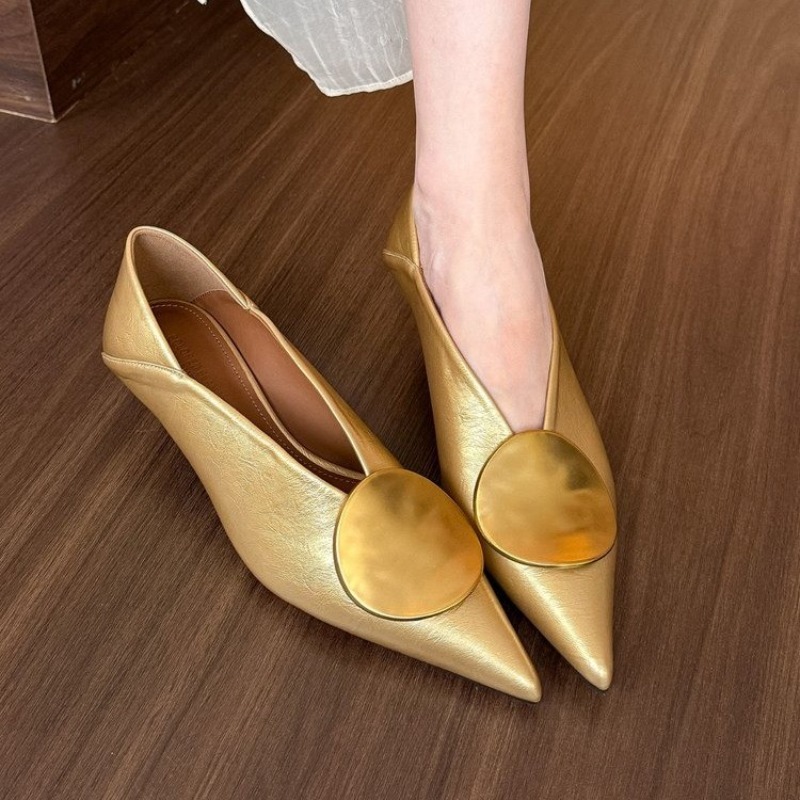 Women'S Fashion Shoes - Sepatu Wanita Flat Slip On Ujung