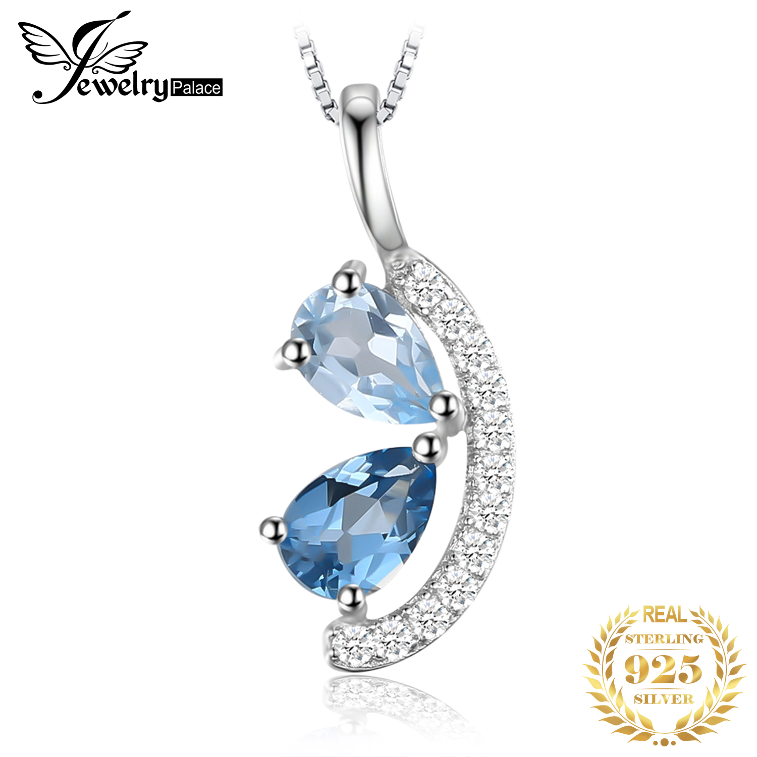 Women'S Fashion London - JewelryPalace Kalung Liontin Perak Murni 925