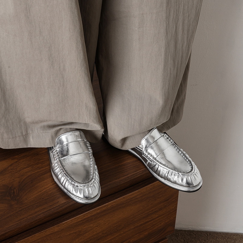 Women'S Fashion Shoes - Sepatu Loafer Wanita Kulit Asli Klasik