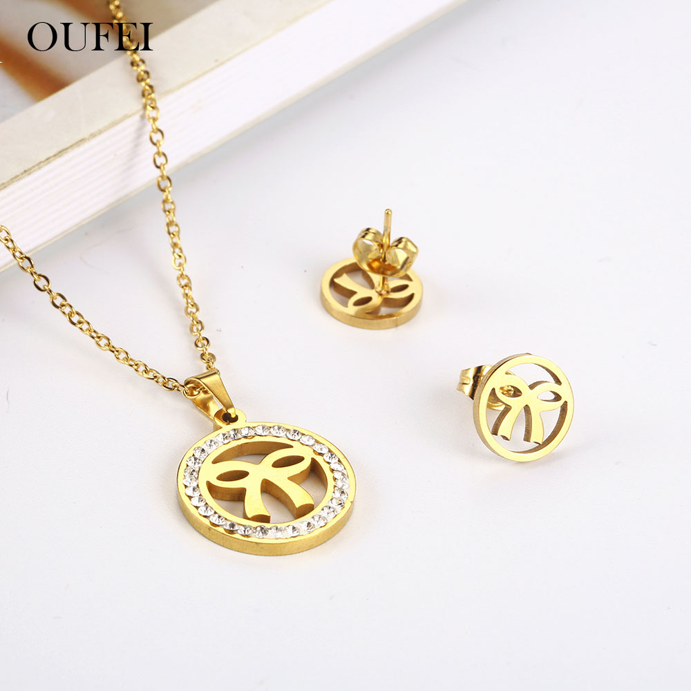 Women'S Fashion Vogue - OUFEI Stainless Steel Perhiasan Wanita Vogue