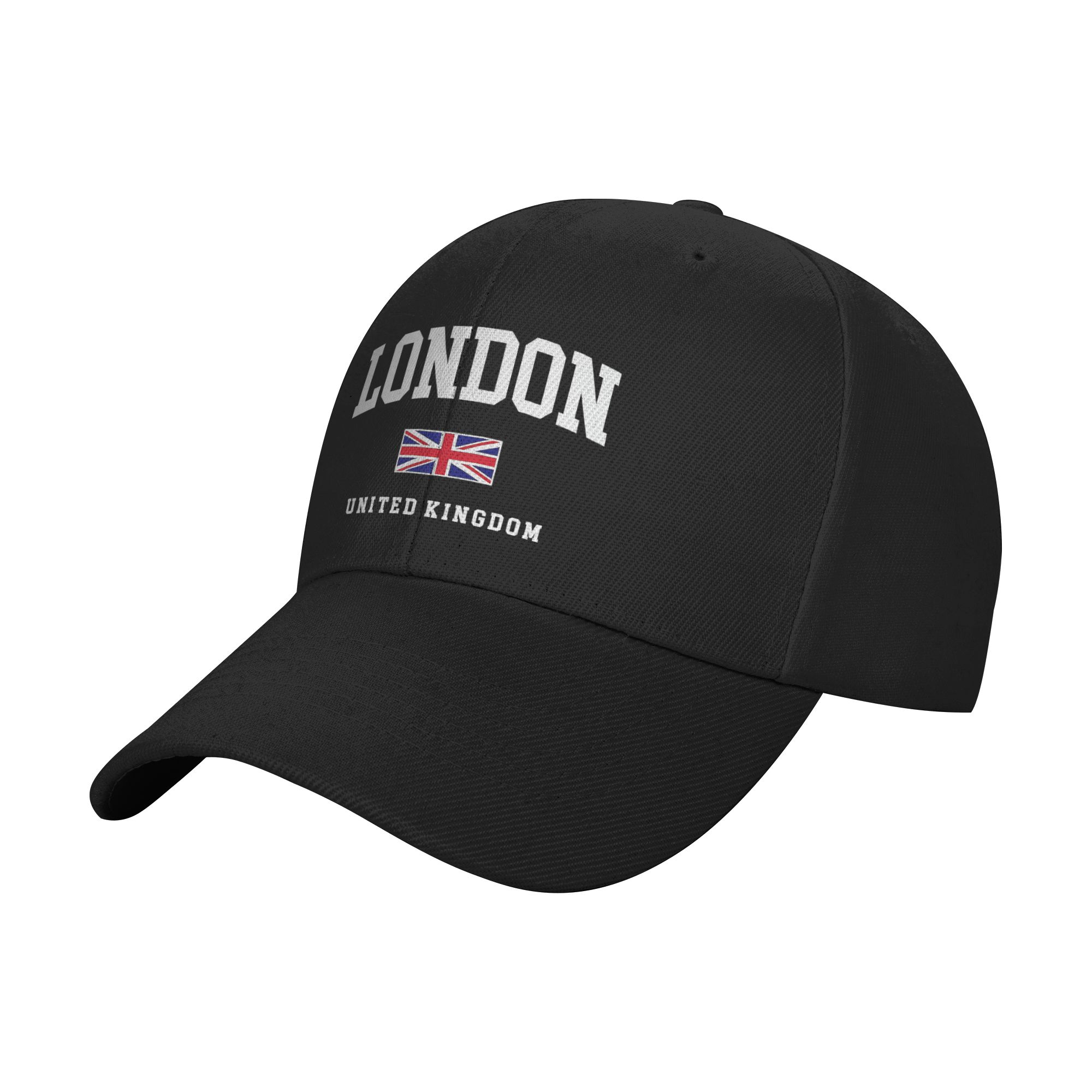 Women'S Fashion London - Topi Baseball Minimalis Bendera Inggris London,