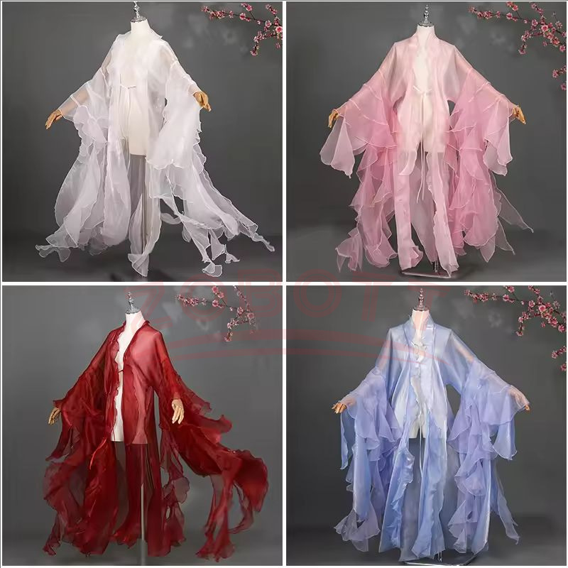 Women'S Fashion Knitwear - Kardigan Mantel Hanfu Kuno Tiongkok yang
