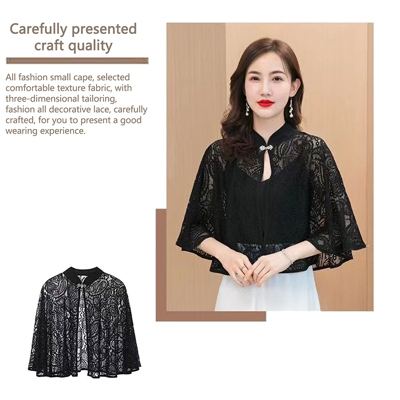 Women'S Fashion Knitwear - Mantel Selendang Musim Semi Musim Panas