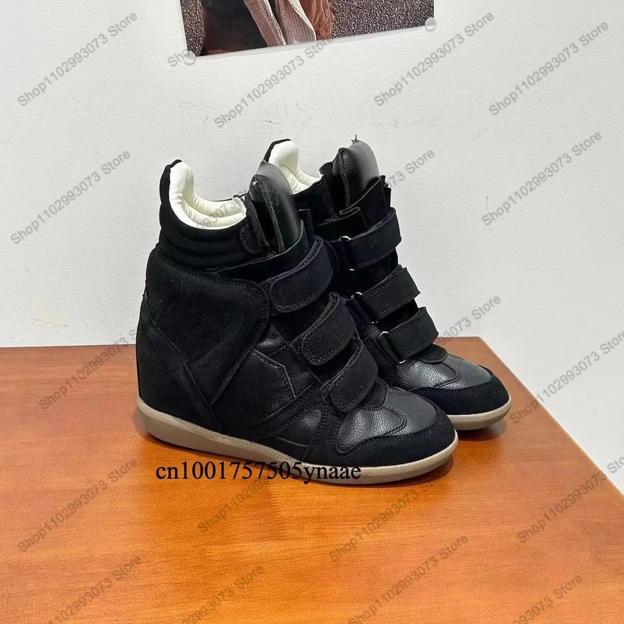 Women'S Fashion Gym Shoes - Sepatu Sneakers Wanita Hak Tinggi Tersembunyi