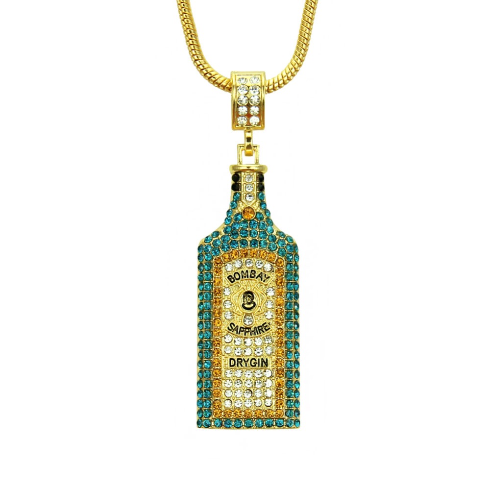 Besar Botol Anggur Kalung Penu - Women'S Fashion Vogue ulasan dan harga