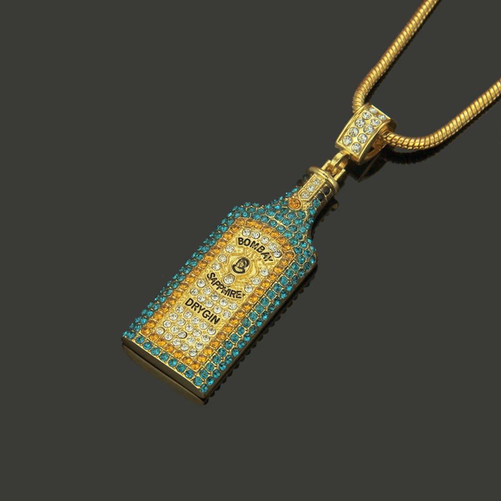 Besar Botol Anggur Kalung Penu - Women'S Fashion Vogue ulasan dan harga