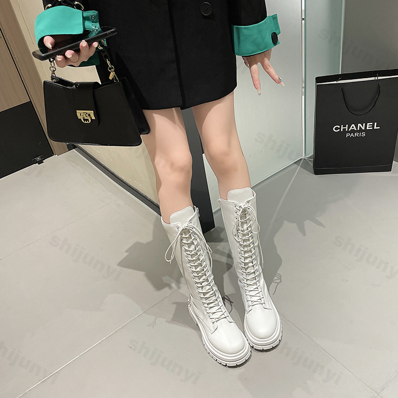 Sepatu Bot Wanita Model Knight - Winter Fashion Women Boots ulasan dan harga