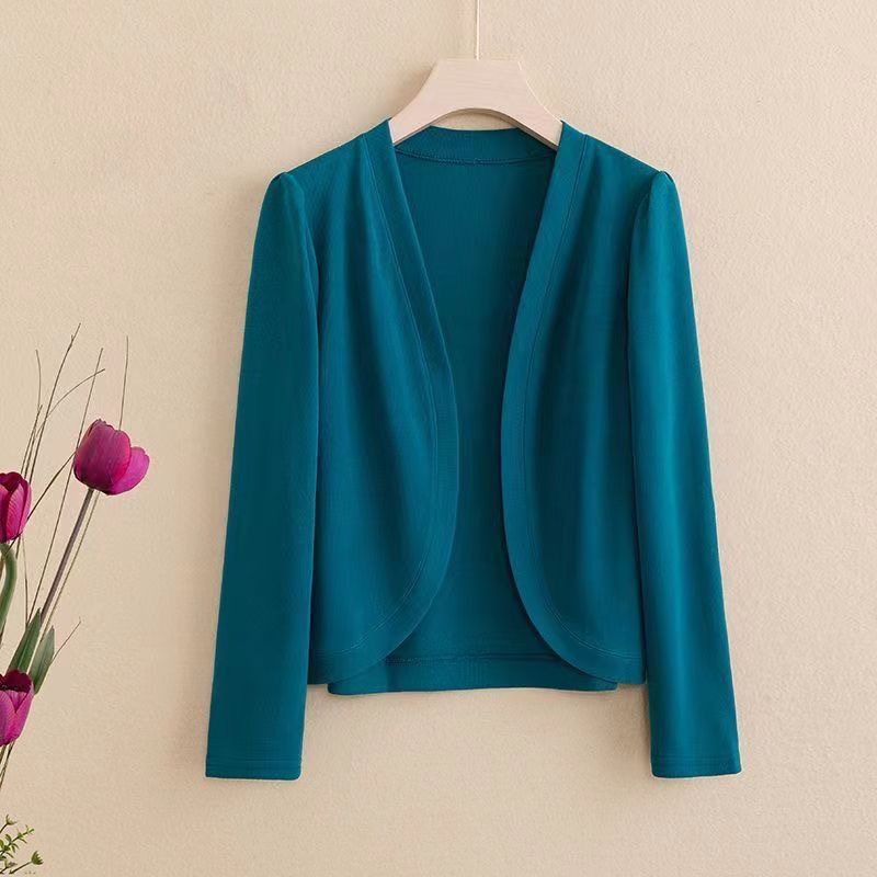Selendang Sutra Es Lengan Panj - Women'S Fashion Knitwear ulasan dan harga