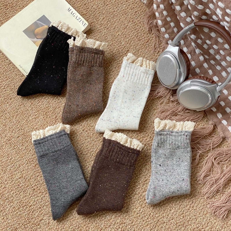1/6 pasang kaus kaki wanita mo - Women'S Fashion Spring 2025 ulasan dan harga
