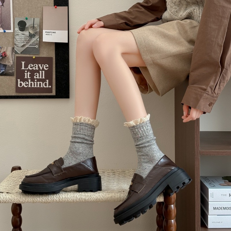 1/6 pasang kaus kaki wanita mo - Women'S Fashion Spring 2025 ulasan dan harga