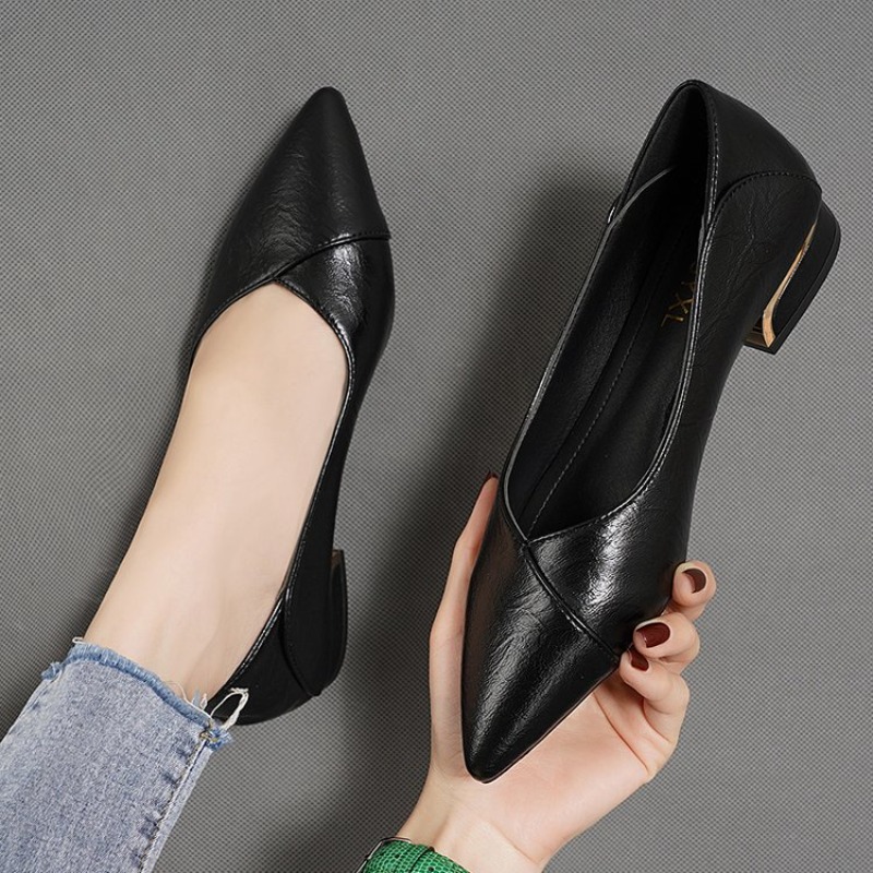 Sepatu Kulit Wanita Model Runc - Women'S Fashion Shoes ulasan dan harga