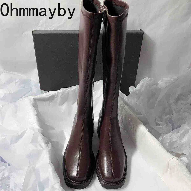 Sepatu bot hak tebal wanita, s - Winter Fashion Women Boots ulasan dan harga