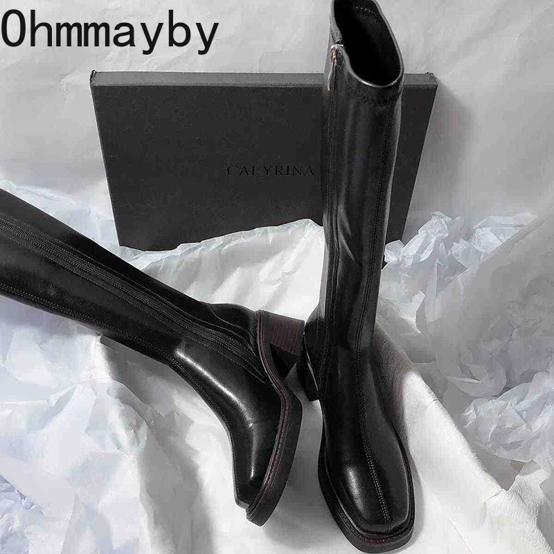 Sepatu bot hak tebal wanita, s - Winter Fashion Women Boots ulasan dan harga