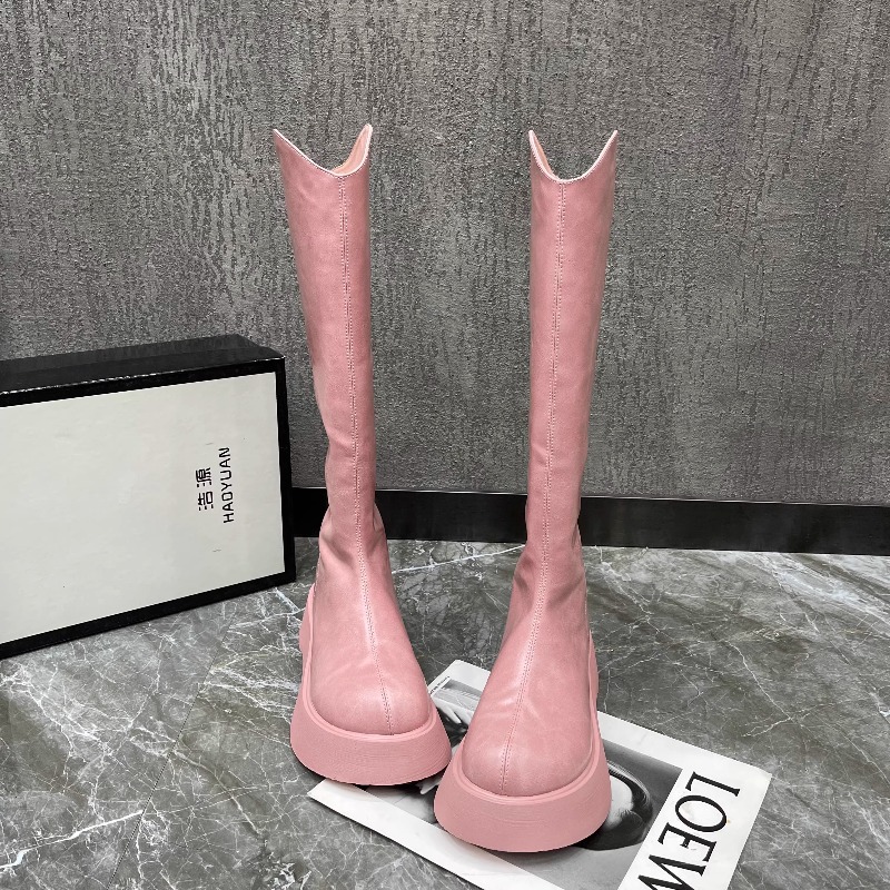 Sepatu Bot Tinggi Wanita Model - Winter Fashion Women Boots ulasan dan harga