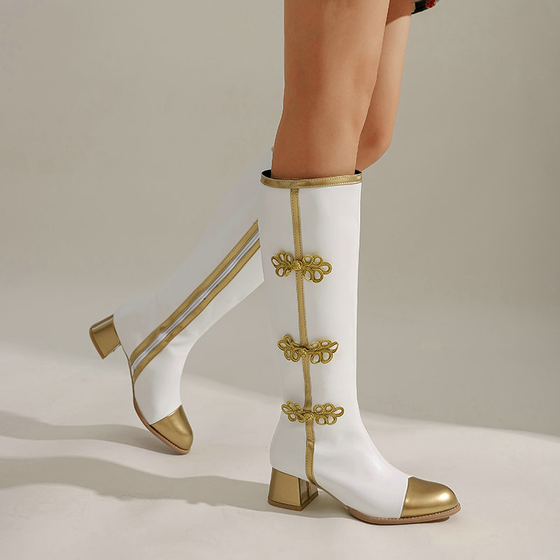 Sepatu bot selutut ukuran besa - Winter Fashion Women Boots ulasan dan harga