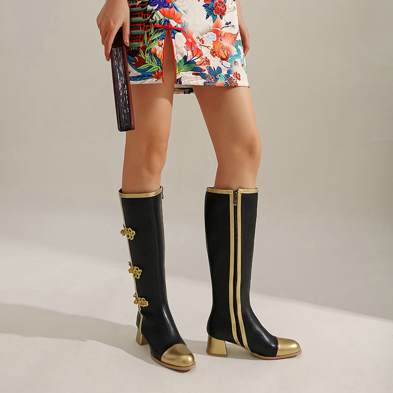 Sepatu bot selutut ukuran besa - Winter Fashion Women Boots ulasan dan harga