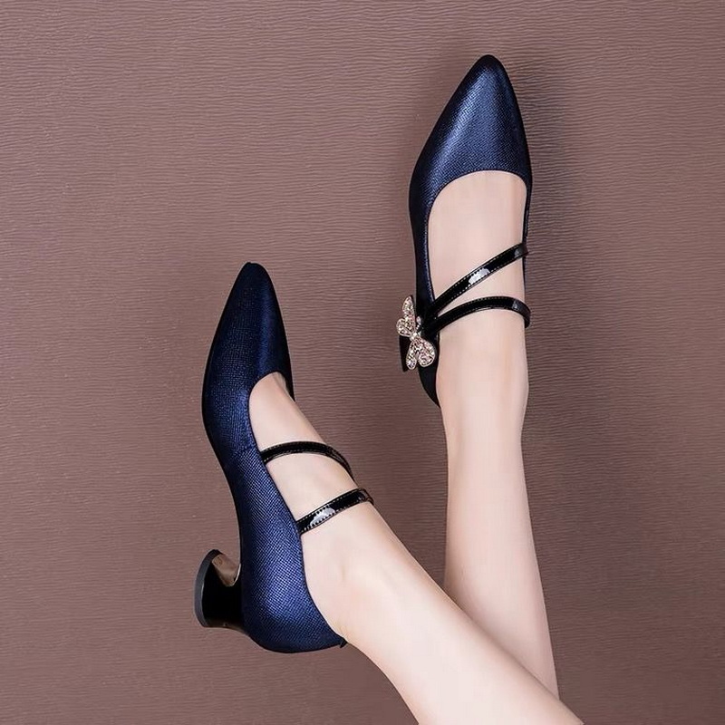FHC Hak Sedang Kulit Dangkal,  - Women'S Fashion Vogue ulasan dan harga