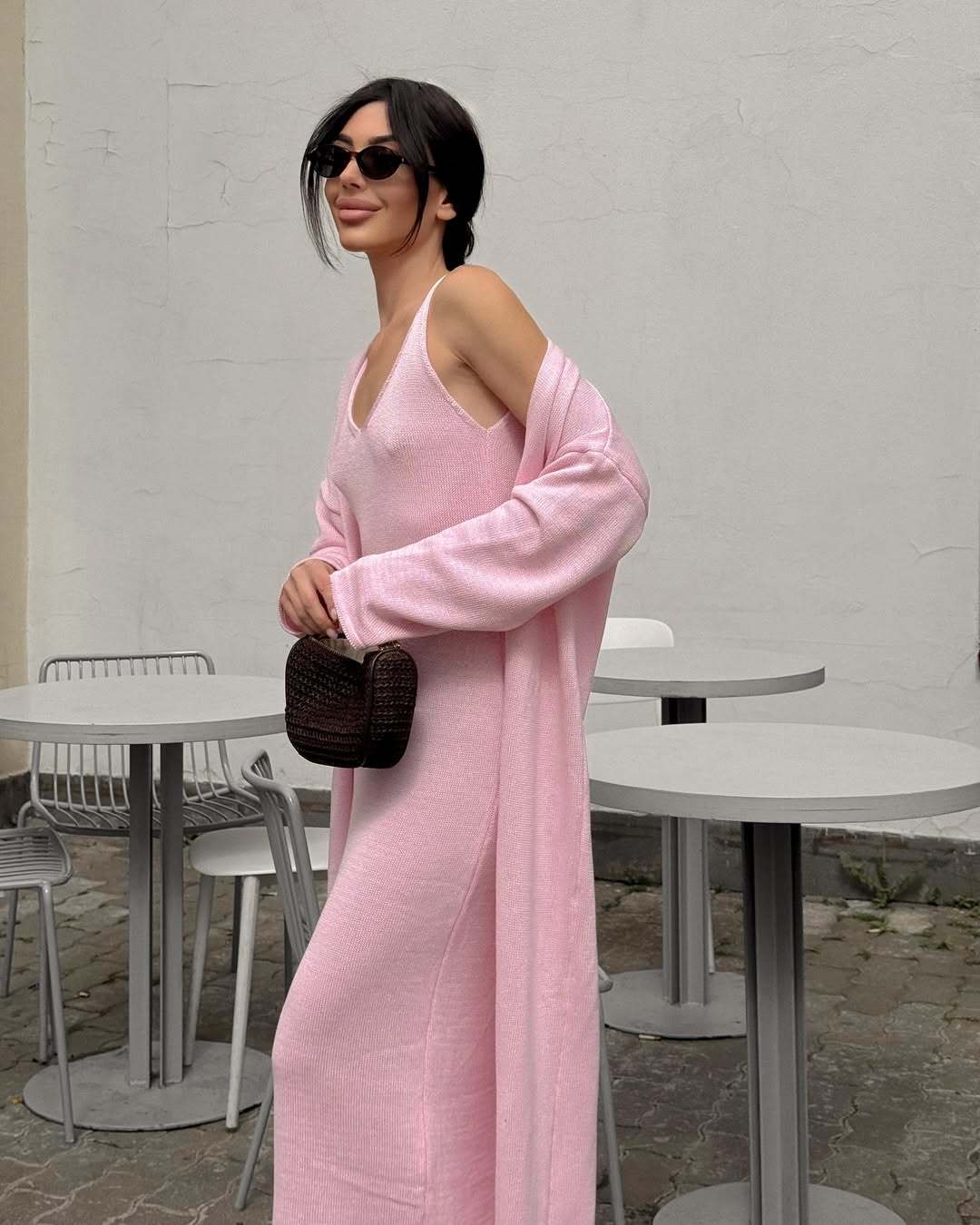 Hirsionsan Set Longgar Lembut  - Women'S Fashion Knitwear ulasan dan harga