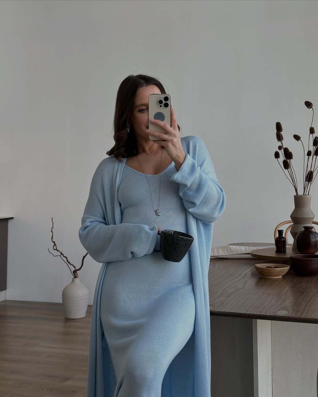 Hirsionsan Set Longgar Lembut  - Women'S Fashion Knitwear ulasan dan harga