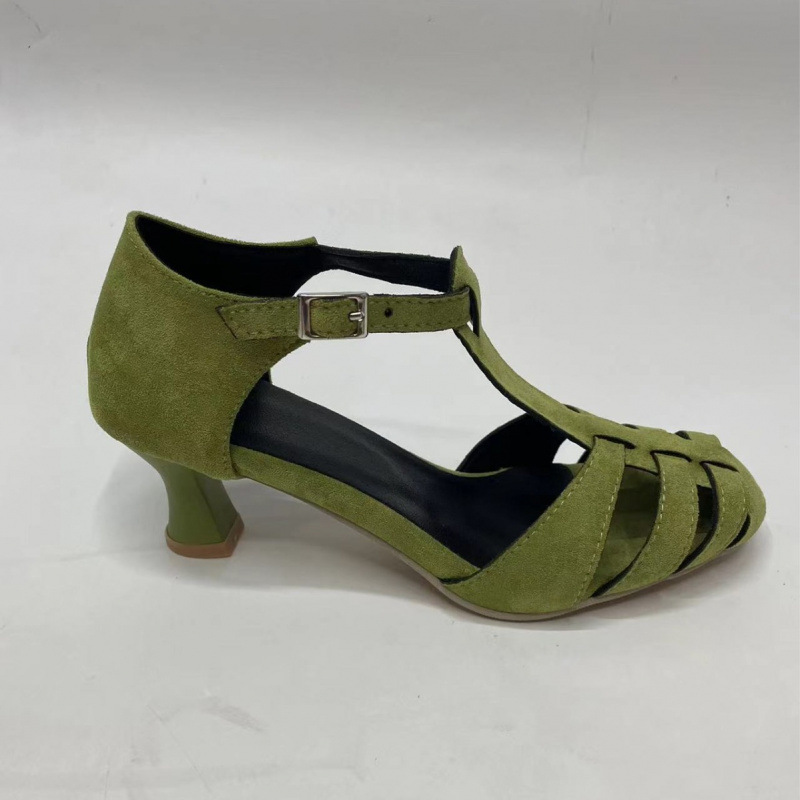 Sandal Wanita Hijau Suede Kitt - Spaghetti Strap Dress ulasan dan harga