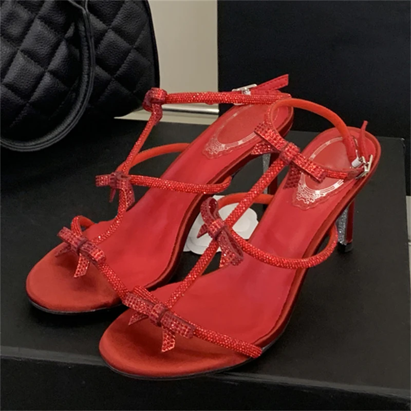Aneikeh Sandal Gladiator Hak T - Spaghetti Strap Dress ulasan dan harga