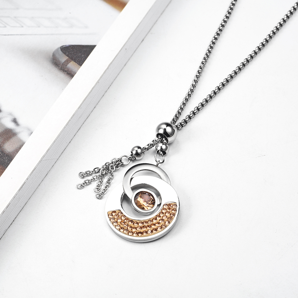 OUFEI Perhiasan Baja Nirkarat  - Women'S Fashion Vogue ulasan dan harga