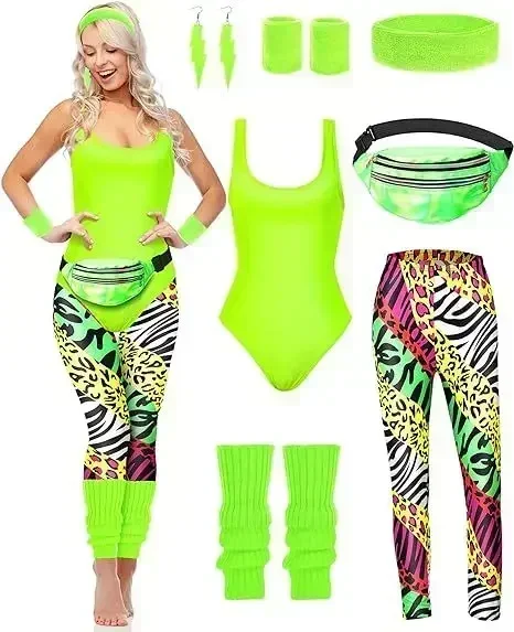 7 Buah Set Aksesori Kostum Ola - Women'S Fashion From The 90S ulasan dan harga