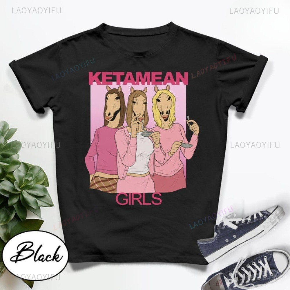 Ketamean Kaus Grafis Gadis Kud - Women'S Fashion Graphic Tees ulasan dan harga