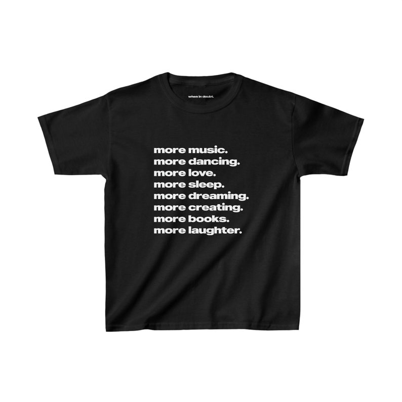 Kaus More Music More Dancing K - Women'S Fashion From The 90S ulasan dan harga