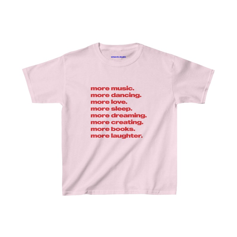 Kaus More Music More Dancing K - Women'S Fashion From The 90S ulasan dan harga