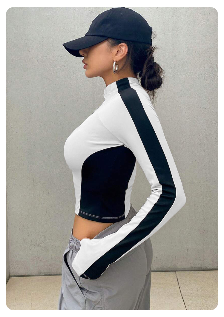 Jaket Yoga Kerah Tinggi untuk  - Women'S Fashion Knitwear ulasan dan harga