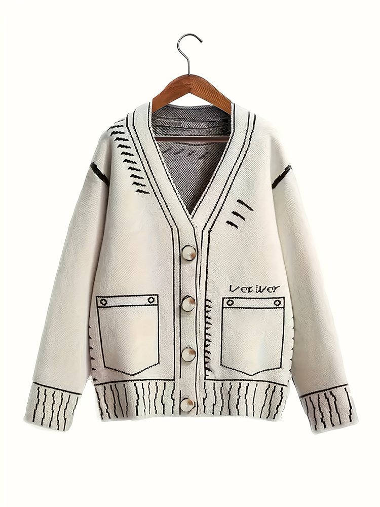 Kardigan Berkancing Wanita Uku - Women'S Fashion Knitwear ulasan dan harga
