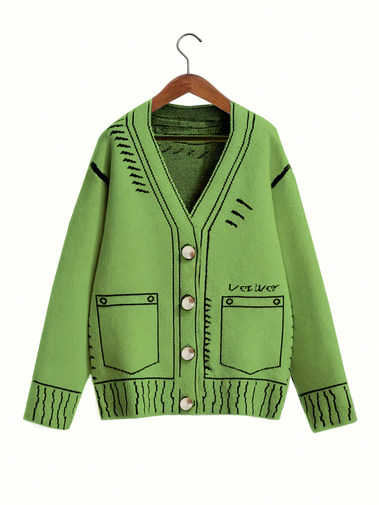 Kardigan Berkancing Wanita Uku - Women'S Fashion Knitwear ulasan dan harga