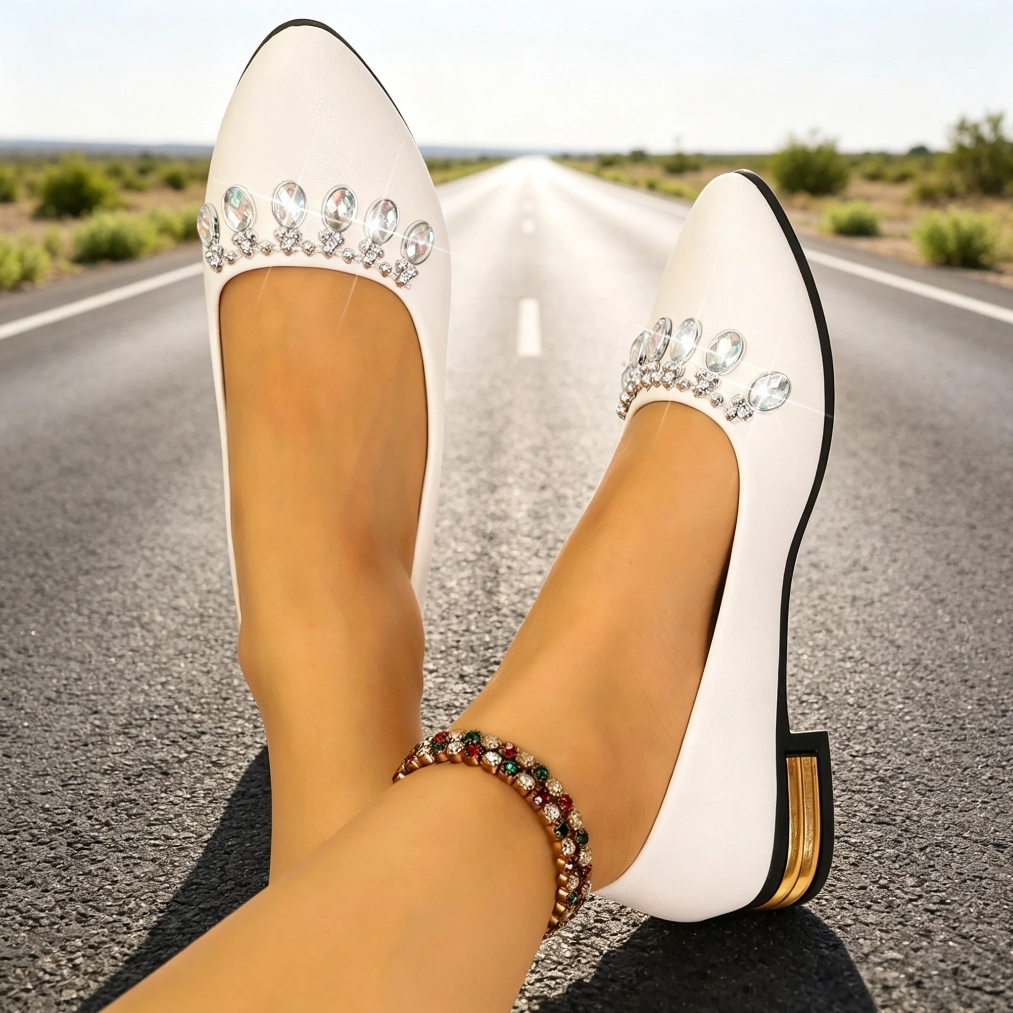 Sepatu Balet Wanita Model Poin - Women'S Fashion Gym Shoes ulasan dan harga