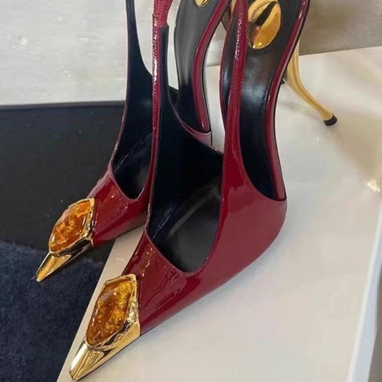 Sepatu hak tinggi wanita model - Spaghetti Strap Dress ulasan dan harga