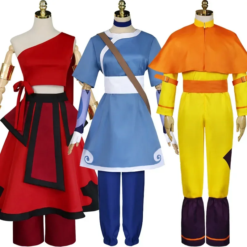 Cosplay Anime Girl Avatar The  - Knitted Vest Women ulasan dan harga