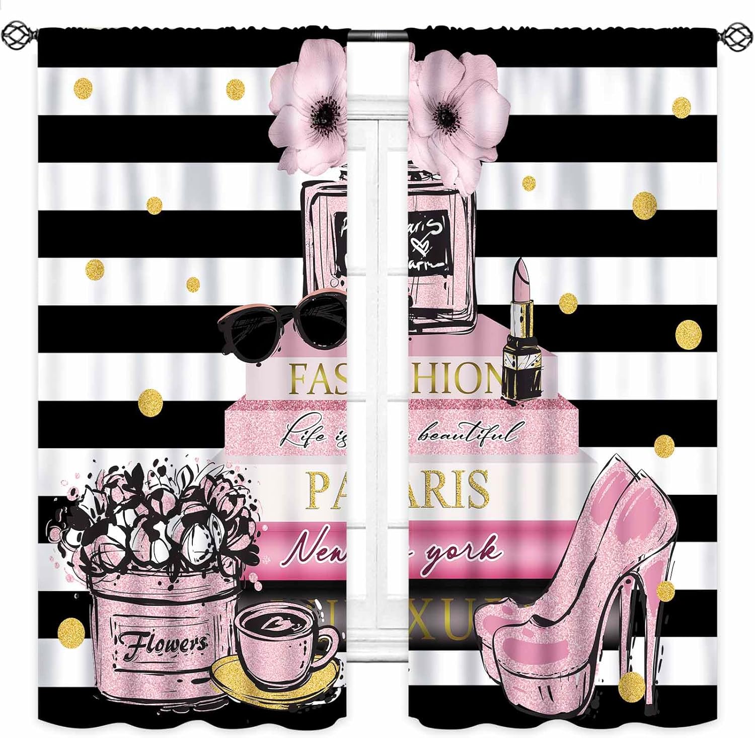 Tirai Wanita Warna Pink untuk  - Women'S Fashion Magazines ulasan dan harga