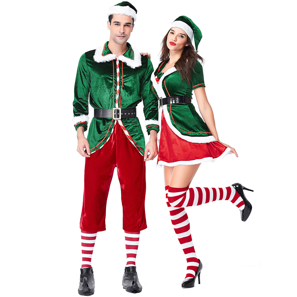 Kostum Santa Claus Wanita Pria - Knitted Vest Women ulasan dan harga