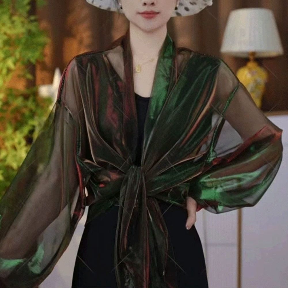Selendang Tulle Tipis Modis Ka - Women'S Fashion Knitwear ulasan dan harga