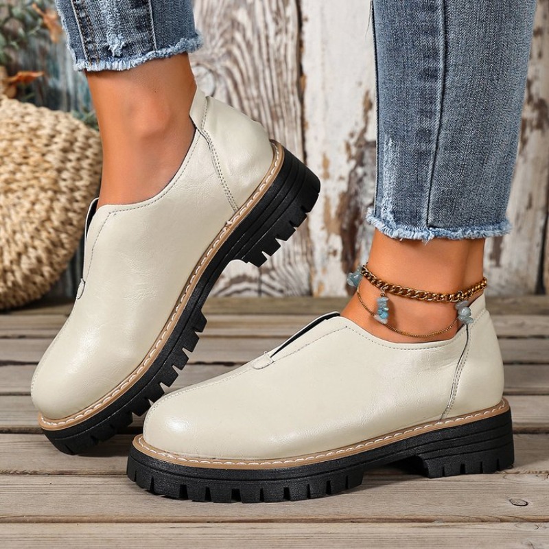 Sepatu Wanita Gaya Retro Inggr - Women'S Fashion Shoes ulasan dan harga