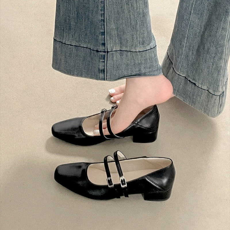 Sepatu Mary Jane Wanita Hak Re - Women'S Fashion Shoes ulasan dan harga