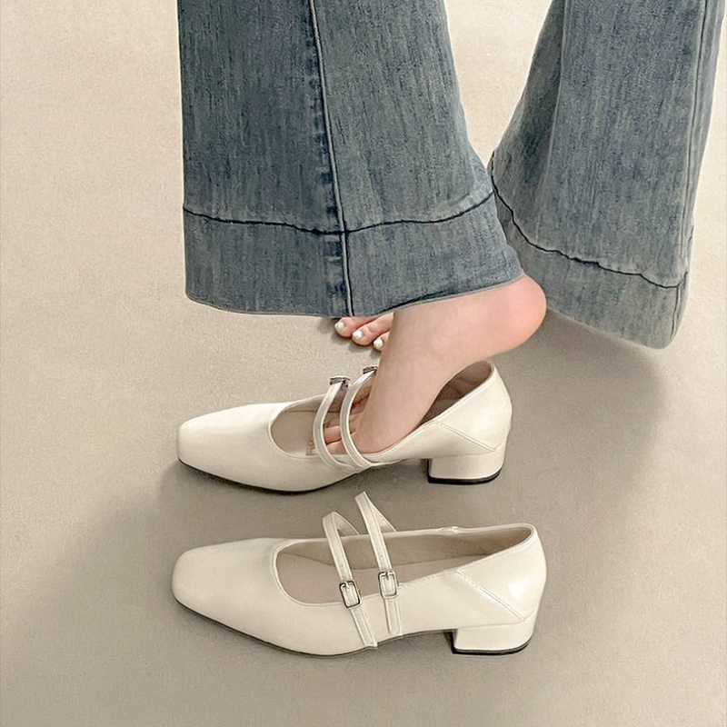 Sepatu Mary Jane Wanita Hak Re - Women'S Fashion Shoes ulasan dan harga