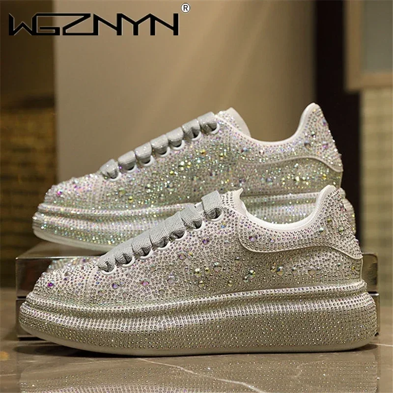 Sepatu Kets Berkilau Kasual Fa - Women'S Fashion Gym Shoes ulasan dan harga