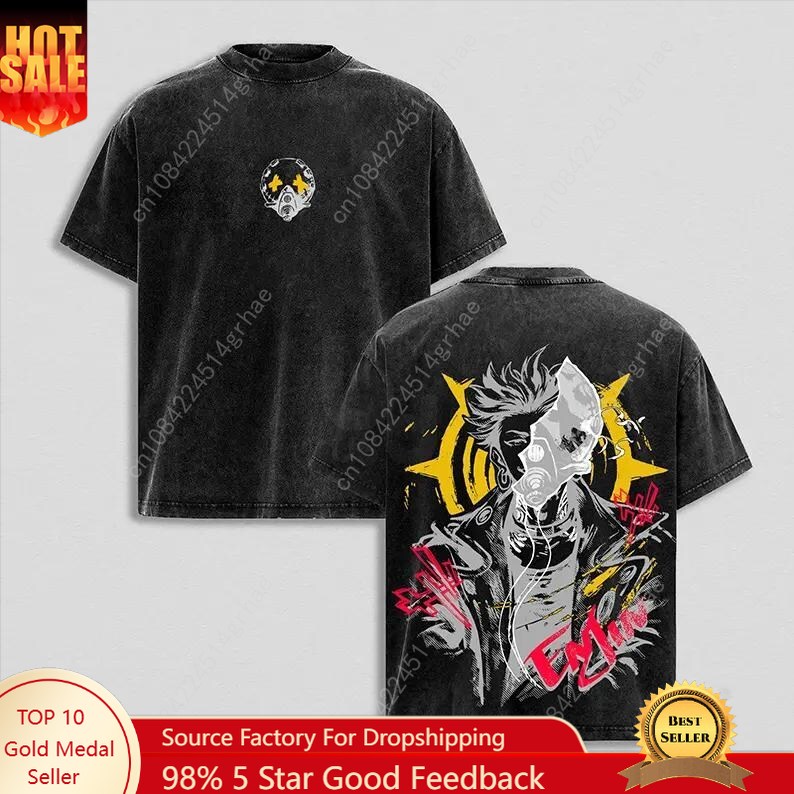 Gachiakuta Vintage Anime Washe - Women'S Fashion Graphic Tees ulasan dan harga