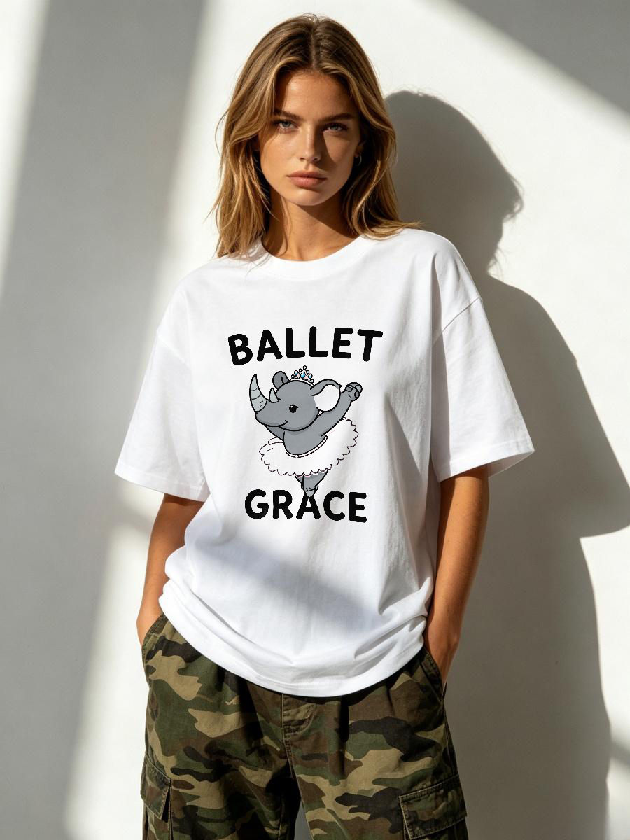 Kaos Wanita Gaya Kasual Urban  - Women'S Fashion Vogue ulasan dan harga